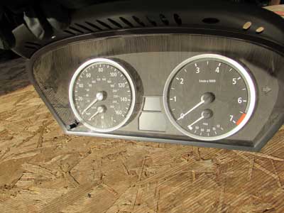 BMW Instrument Cluster Gauges Speedometer (MPH) 62116947357 E60 04-05 525i 530i 545i9